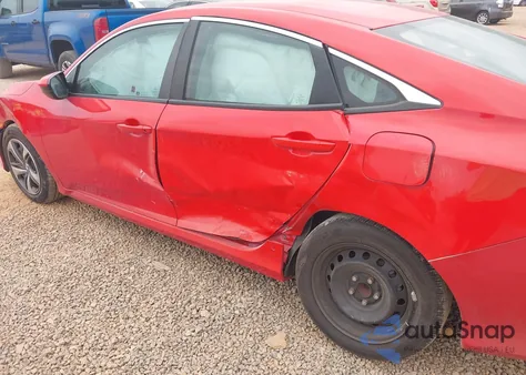 2020 Honda Civic Lx из США, поврежденный, VIN 2HGFC2F65LH569081